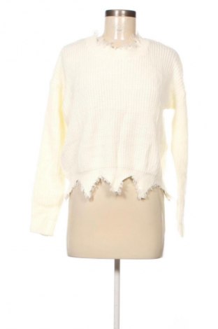 Damenpullover SHEIN, Größe L, Farbe Ecru, Preis 7,99 €