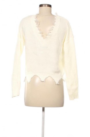 Damenpullover SHEIN, Größe L, Farbe Ecru, Preis 7,99 €