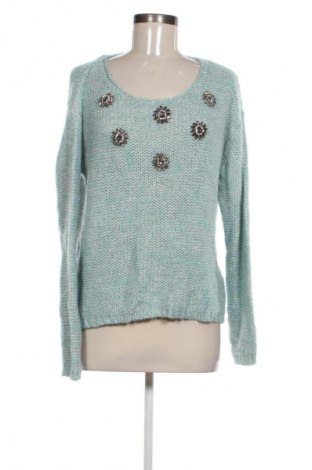 Damski sweter Sem Per Lei, Rozmiar M, Kolor Niebieski, Cena 110,99 zł