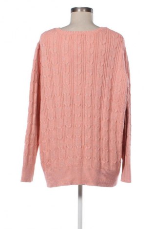 Γυναικείο πουλόβερ St John's Bay, Μέγεθος 3XL, Χρώμα Ρόζ , Τιμή 14,83 €