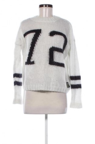 Γυναικείο πουλόβερ Superdry, Μέγεθος S, Χρώμα Λευκό, Τιμή 24,04 €