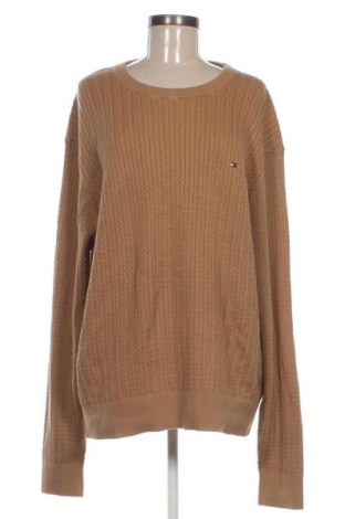 Дамски пуловер Tommy Hilfiger, Размер XXL, Цвят Бежов, Цена 189,99 лв.
