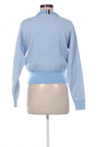 Дамски пуловер Tommy Hilfiger, Размер XS, Цвят Син, Цена 109,48 лв.