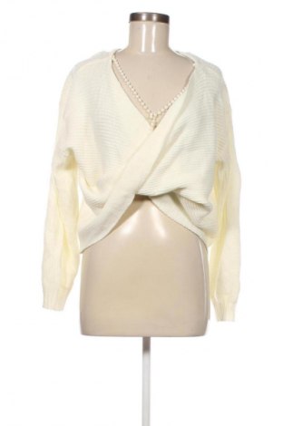 Γυναικείο πουλόβερ Unbranded, Μέγεθος M, Χρώμα Εκρού, Τιμή 9,99 €