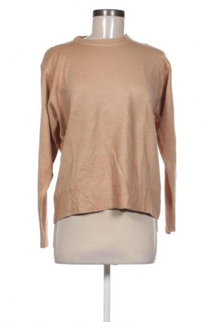 Дамски пуловер Unbranded, Размер L, Цвят Бежов, Цена 29,00 лв.