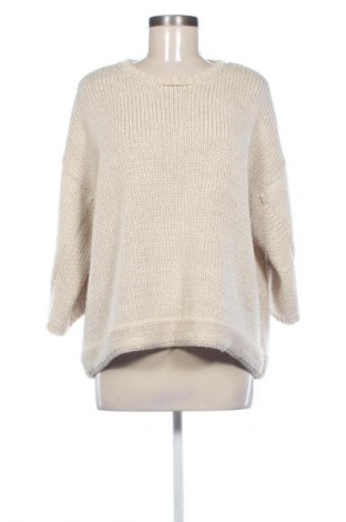 Дамски пуловер Unbranded, Размер L, Цвят Бежов, Цена 29,00 лв.