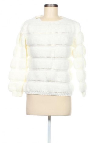 Γυναικείο πουλόβερ Unbranded, Μέγεθος M, Χρώμα Λευκό, Τιμή 14,77 €