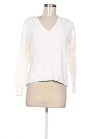 Дамски пуловер Vogue, Размер L, Цвят Бял, Цена 28,99 лв.