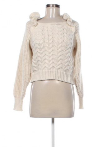 Dámský svetr Zara, Velikost M, Barva Krémová, Cena  342,00 Kč