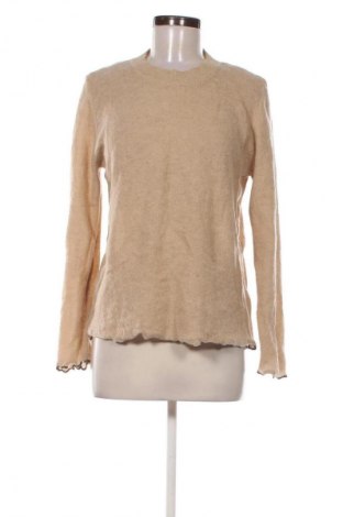 Pulover de femei Zara, Mărime XL, Culoare Bej, Preț 71,05 Lei