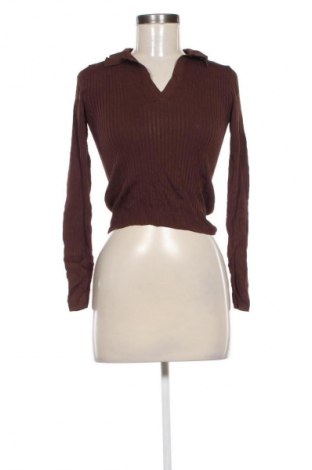 Pulover de femei Zara, Mărime S, Culoare Maro, Preț 93,99 Lei