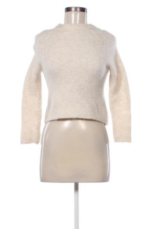 Damski sweter Zara, Rozmiar S, Kolor ecru, Cena 62,11 zł