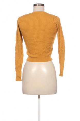 Дамски пуловер Zara, Размер S, Цвят Жълт, Цена 22,99 лв.