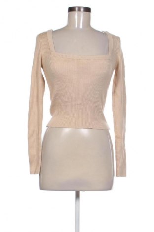 Pulover de femei Zara, Mărime M, Culoare Bej, Preț 84,99 Lei
