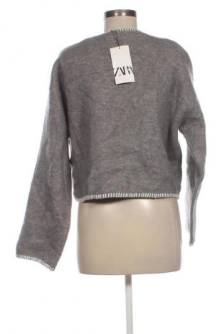 Дамски пуловер Zara, Размер XS, Цвят Сив, Цена 26,07 €
