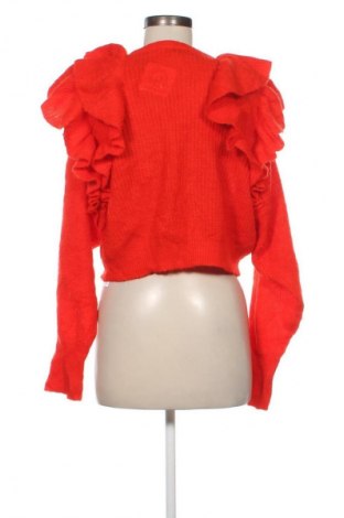 Дамски пуловер Zara, Размер L, Цвят Червен, Цена 22,99 лв.