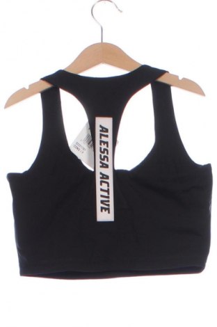 Γυναίκειο αθλητικό τοπ Alessa, Μέγεθος S, Χρώμα Μαύρο, Τιμή 10,23 €