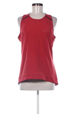 Damski sportowy top Decathlon, Rozmiar L, Kolor Czerwony, Cena 34,48 zł