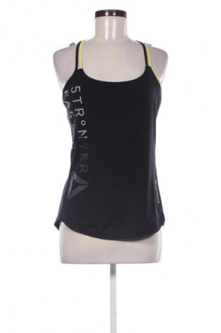 Damen Sporttop Reebok, Größe L, Farbe Schwarz, Preis 17,38 €