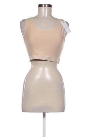 Damen Sporttop Unbranded, Größe M, Farbe Beige, Preis € 12,28