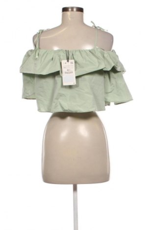 Damen Sporttop Zara, Größe XS, Farbe Grün, Preis € 22,99