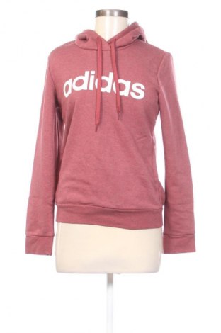 Γυναικείο φούτερ Adidas, Μέγεθος XS, Χρώμα Κόκκινο, Τιμή 24,55 €
