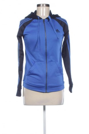 Damen Sweatshirt Adidas, Größe S, Farbe Blau, Preis 24,49 €