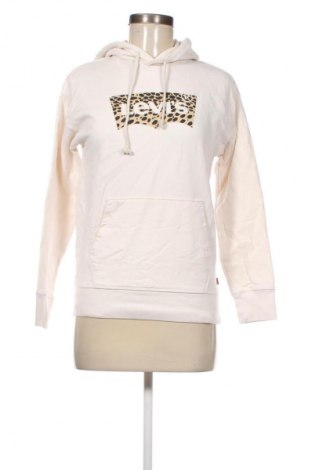 Γυναικείο φούτερ Levi's, Μέγεθος XXS, Χρώμα Εκρού, Τιμή 26,99 €