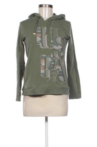 Γυναικείο φούτερ U.S. Polo Assn., Μέγεθος XS, Χρώμα Πράσινο, Τιμή 24,49 €