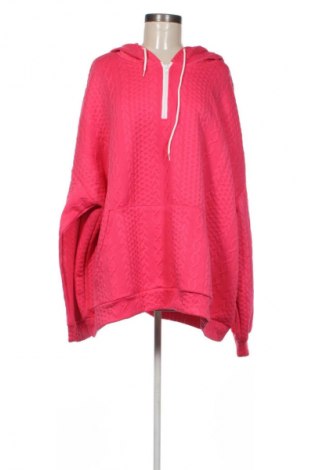 Γυναικείο φούτερ Unbranded, Μέγεθος 5XL, Χρώμα Ρόζ , Τιμή 19,99 €