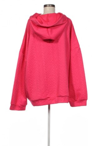 Γυναικείο φούτερ Unbranded, Μέγεθος 5XL, Χρώμα Ρόζ , Τιμή 19,99 €