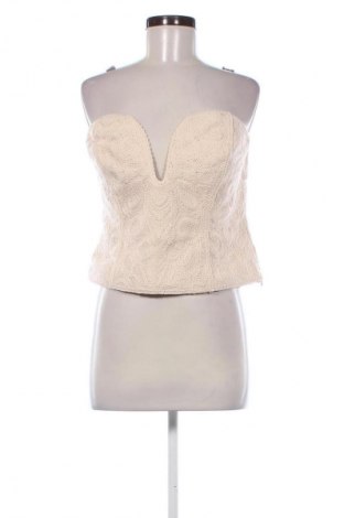 Top de femei H&M, Mărime XL, Culoare Ecru, Preț 121,05 Lei