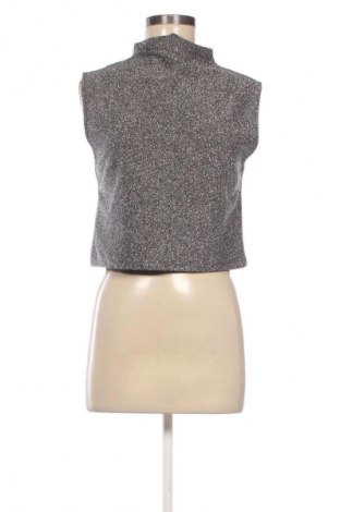 Γυναικείο τοπ NA-KD, Μέγεθος M, Χρώμα Ασημί, Τιμή 32,20 €