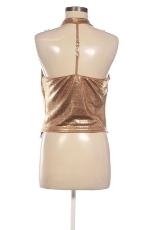 Γυναικείο τοπ SHEIN, Μέγεθος L, Χρώμα Χρυσαφί, Τιμή 15,00 €