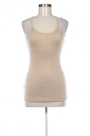 Top de femei Stefanel, Mărime M, Culoare Auriu, Preț 164,63 Lei