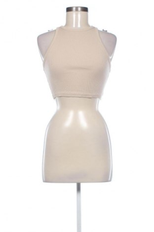Γυναικείο τοπ Zara, Μέγεθος M, Χρώμα  Μπέζ, Τιμή 20,46 €
