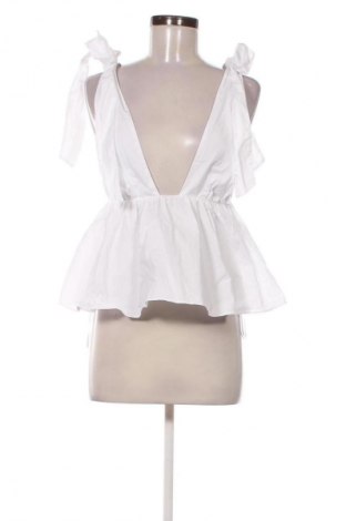 Дамски топ Zara, Размер M, Цвят Бял, Цена 18,00 лв.