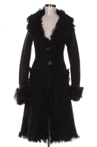 Damski skórzany płaszcz Ice B Iceberg, Rozmiar L, Kolor Czarny, Cena 425,00 zł