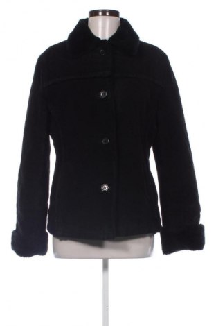 Damen Ledermantel Mangoon, Größe L, Farbe Schwarz, Preis 43,66 €