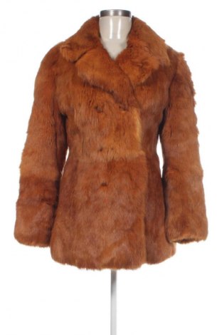 Δερμάτινο γυναικείο παλτό Unbranded, Μέγεθος M, Χρώμα Καφέ, Τιμή 147,99 €