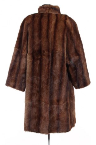 Palton din blană pentru damă Unbranded, Mărime L, Culoare Maro, Preț 709,99 Lei