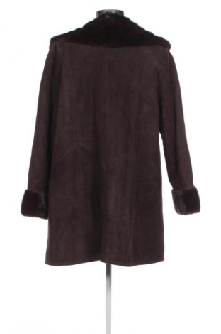 Palton din blană pentru damă Unbranded, Mărime L, Culoare Maro, Preț 565,79 Lei