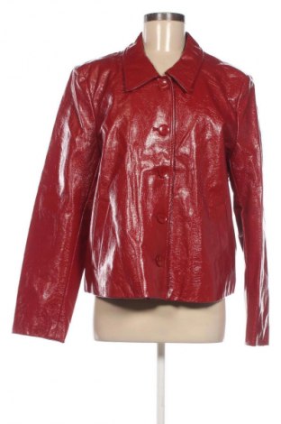 Damska kurtka skórzana Bella X ABOUT YOU, Rozmiar XL, Kolor Czerwony, Cena 188,51 zł