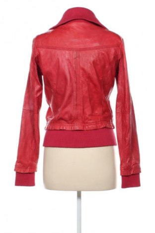 Damen Lederjacke Bershka, Größe L, Farbe Rot, Preis € 49,62