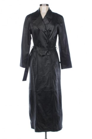 Γυναικείο δερμάτινο μπουφάν Clockhouse, Μέγεθος S, Χρώμα Μαύρο, Τιμή 49,62 €