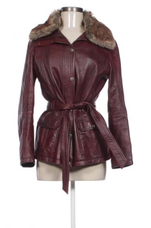 Γυναικείο δερμάτινο μπουφάν Derimod, Μέγεθος M, Χρώμα Κόκκινο, Τιμή 49,57 €