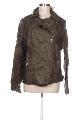 Damen Lederjacke Emo Nite, Größe XXL, Farbe Grün, Preis 25,99 €