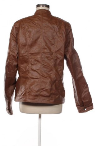 Dámská kožená bunda  Euro Fashion, Velikost XL, Barva Hnědá, Cena  519,00 Kč