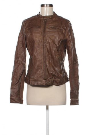 Дамско кожено яке Geisha, Размер L, Цвят Кафяв, Цена 42,99 лв.