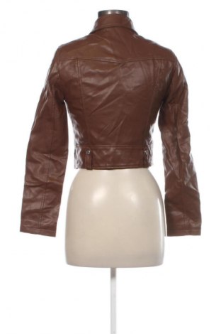Dámská kožená bunda  Jennyfer, Velikost S, Barva Hnědá, Cena  449,00 Kč